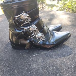 (reserved) Demonia brogue boots